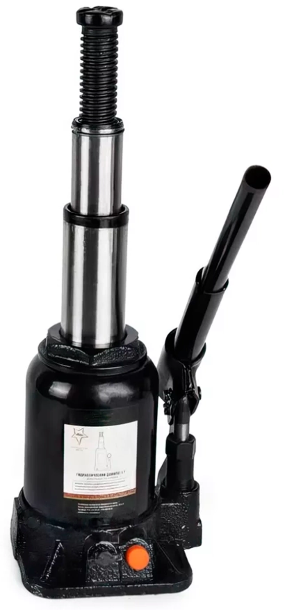 Домкрат двухштоковый гидравлический бутылочный 4 т